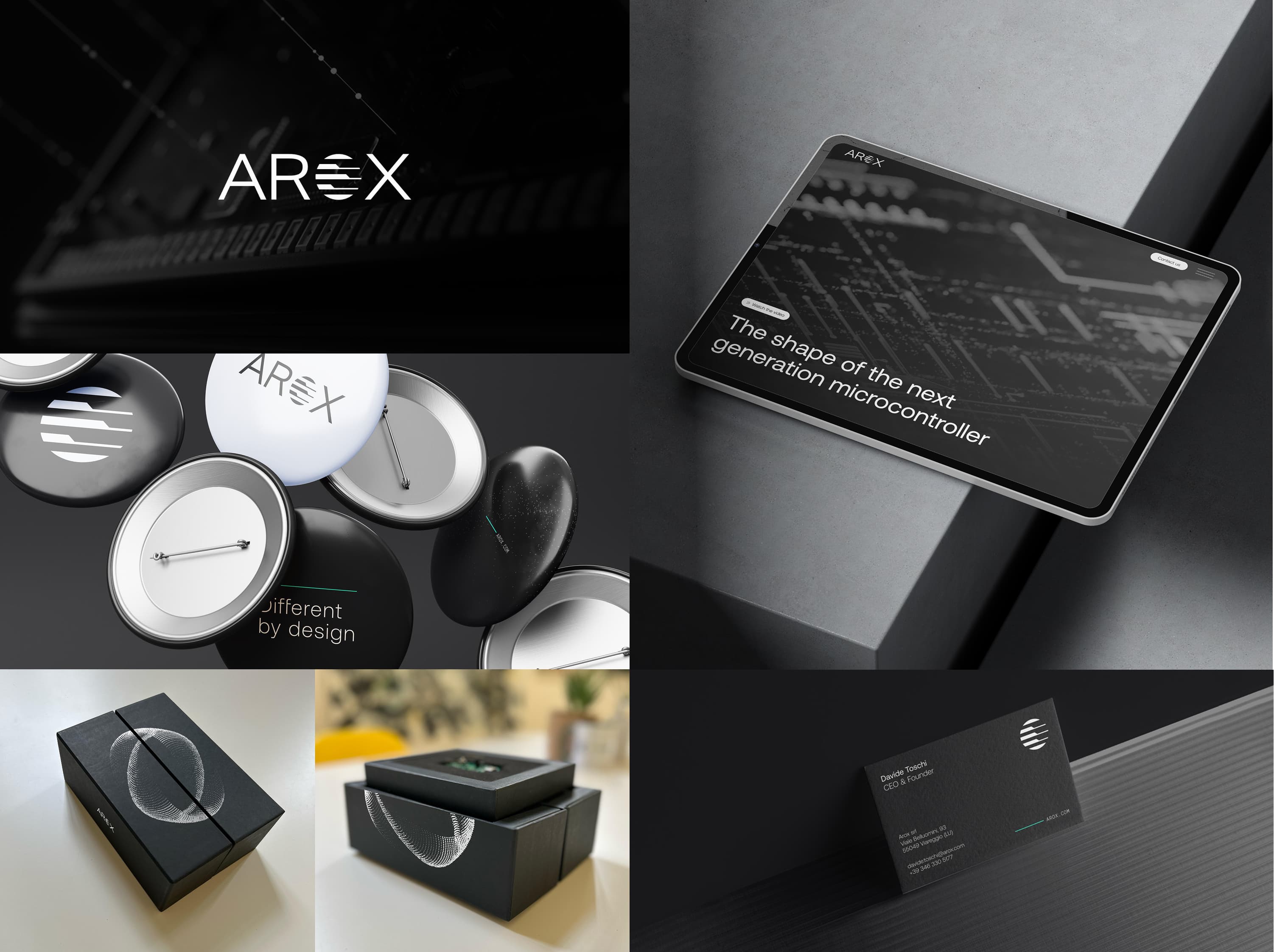 Graphic Design per applicazione AROX